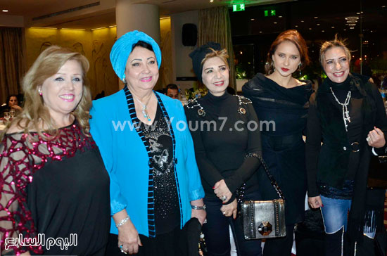 جيجى حسنى ونيللى كريم وناريمان سليمان -اليوم السابع -4 -2015