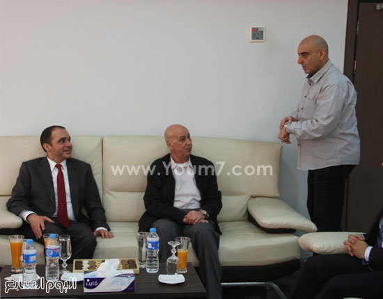 مناقشات بين علام والامير على حول انتخابات الفيفا -اليوم السابع -4 -2015