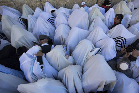 	اليهود عند حائط البراق بالمسجد الأقصى -اليوم السابع -4 -2015
