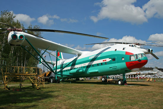 المروحية الروسية Mil V-12، التى تعد أكبر طائرة هليكوبتر تم بناؤها على الإطلاق -اليوم السابع -4 -2015