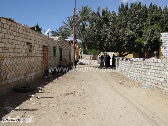 مدخل قرية الشيخ فضل  -اليوم السابع -4 -2015