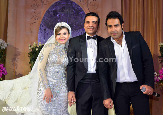 	العروسان ومحمد عدوية -اليوم السابع -4 -2015
