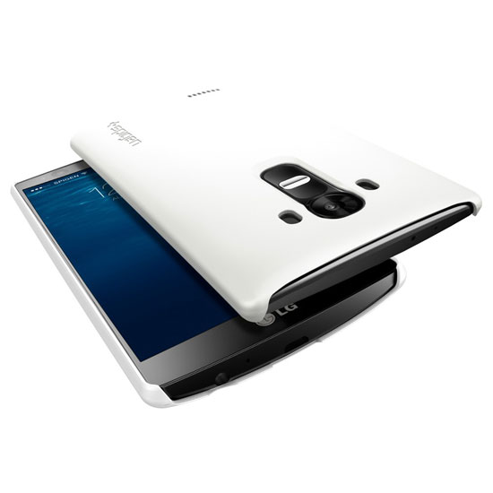 هاتف LG G4 داخل أحد أغطية Spigen  -اليوم السابع -4 -2015