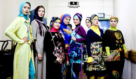 	المصممة سمر مبروك فى عرض الأزياء -اليوم السابع -4 -2015