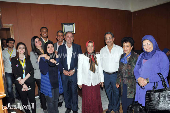 د.صبورة السيد والحضور -اليوم السابع -4 -2015