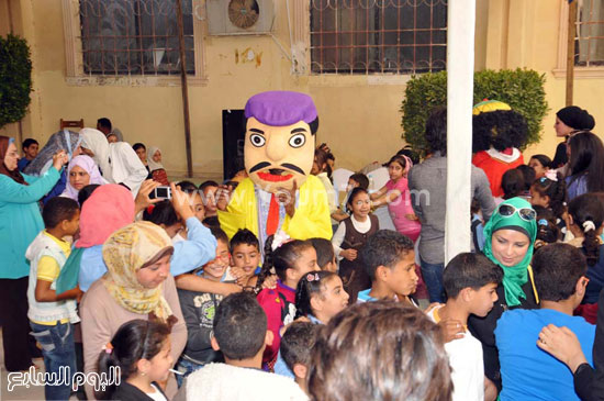 جانب من احتفالية الايتام -اليوم السابع -4 -2015