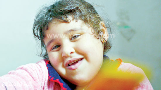 إحدى أطفال ذوى الاحتياجات الخاصة -اليوم السابع -4 -2015