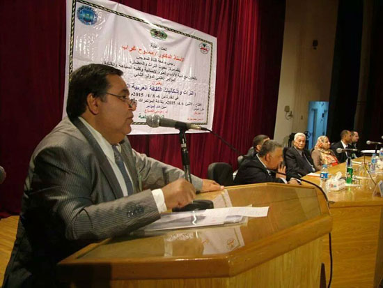 الدكتور حسن يوسف رئيس المؤتمر  -اليوم السابع -4 -2015