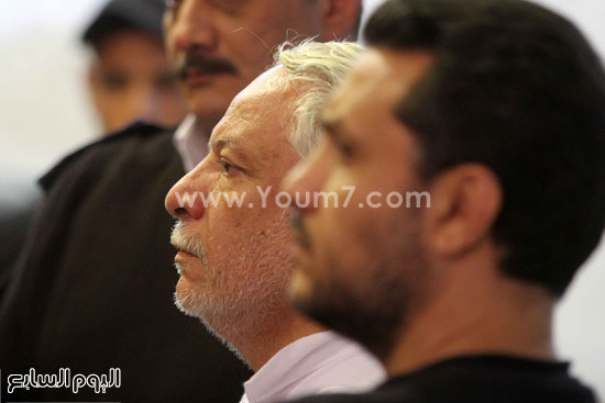 المتهم أثناء سماعه أمام المحكمة -اليوم السابع -4 -2015