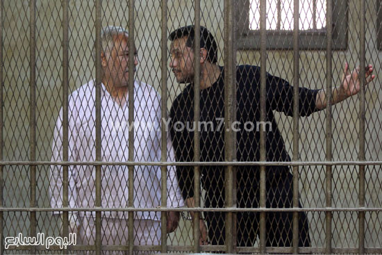 محافظ الشرقية الإخوانى المستشار حسن النجار خلف القضبان -اليوم السابع -4 -2015