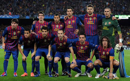  نجوم برشلونة فى موسم 2011/2012 والذى فشل فى الاحتفاظ بلقب الدورى الإسبانى -اليوم السابع -4 -2015
