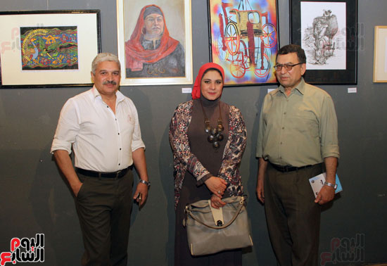 معرض سكندريات يدعم الحركة الفنية التشكيلية بالإسكندرية (29)