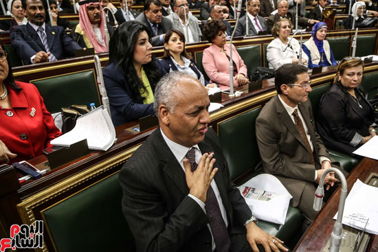 مجلس النواب سامح سيف اليزل البرلمان سلمان بن عبد العزيز فى زيارة للبرلمان على عبد العال (24)