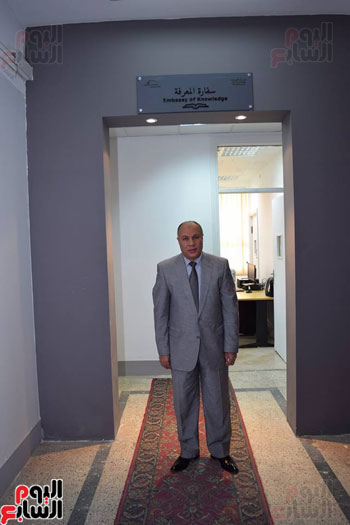 رئيس جامعة سوهاج يشهد أولى فعاليات سفارة المعرفة لمكتبة الإسكندرية (4)