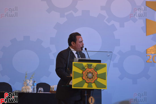 جبالى المراغى رئيس اتحاد العمال فى مؤتمر منظمة العمل العربية (3)