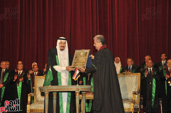جامعة القاهرة، الدكتوراه الفخرية، الملك سلمان، ملك السعودية (5)