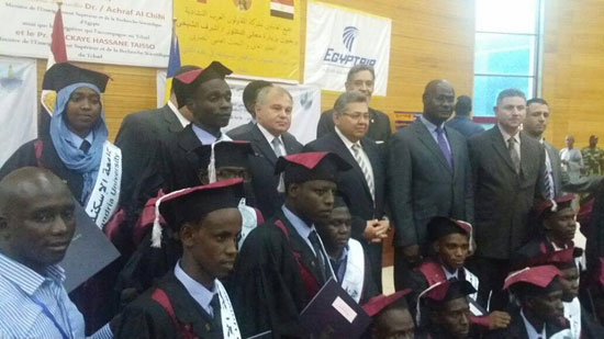 تخريج طلاب فرع الجامعة بـانجامينا (2)