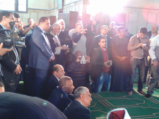وزير الأوقاف خلال إلقاء كلمته بمسجد المغفرة بالعجوزة (11)
