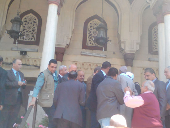 وزير الأوقاف خلال إلقاء كلمته بمسجد المغفرة بالعجوزة (15)