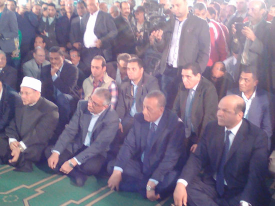 وزير الأوقاف خلال إلقاء كلمته بمسجد المغفرة بالعجوزة (3)