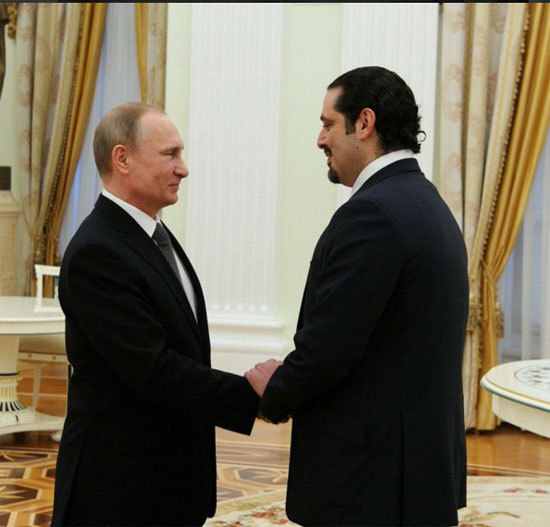 سعد الحريرى يلتقى بوتين فى روسيا لبحث الأوضاع بلبنان وفراغ منصب الرئاسة (6)