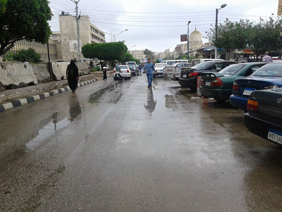 سقوط أمطار فى كفر الشيخ (3)
