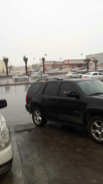 هطول أمطار فى الرياض (3)