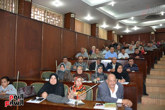 لقاء حسام الدين امام محافظ الدقهليه اللقاء التدريبى لرؤساء الوحدات الاجتماعيه (14)