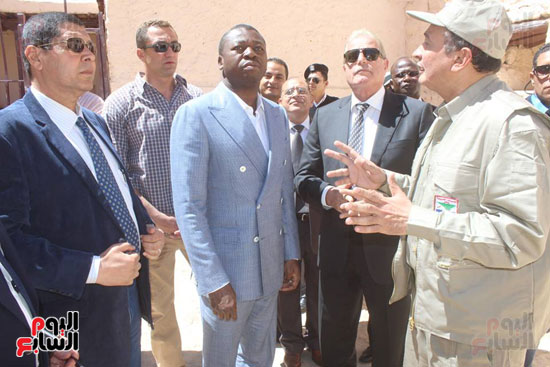 رئيس توجو يزور دير سانت كاترين بجنوب سيناء (7)