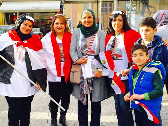 مسيرة لسيدات مصر فى قلبى فى ألمانيا لتنشيط السياحة  (5)