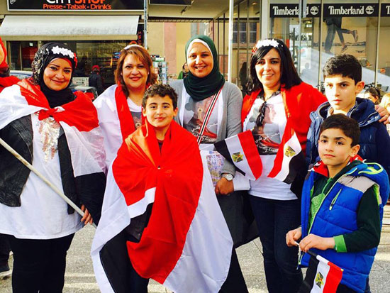 مسيرة لسيدات مصر فى قلبى فى ألمانيا لتنشيط السياحة  (6)