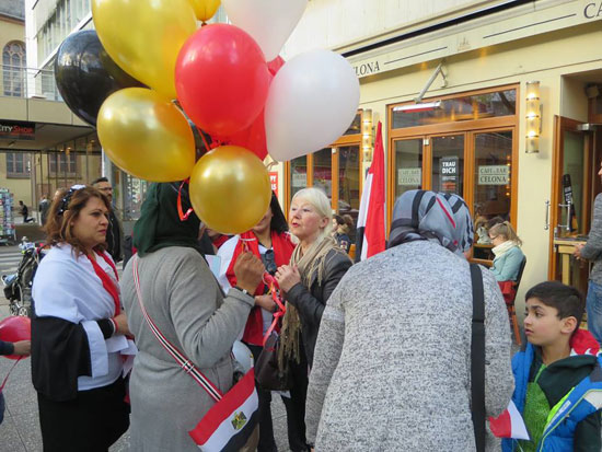 مسيرة لسيدات مصر فى قلبى فى ألمانيا لتنشيط السياحة  (12)