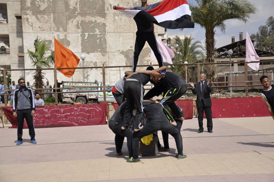 المدينة الجامعية فى المنيا تنظم احتفالية بيوم اليتيم (4)