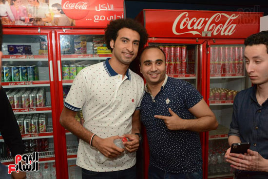رمضان صبحى وسعد سمير يشاركان على ربيع العرض الخاص لفيلمه حسن وبقلظ  (29)