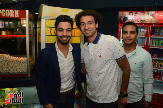 رمضان صبحى وسعد سمير يشاركان على ربيع العرض الخاص لفيلمه حسن وبقلظ  (30)