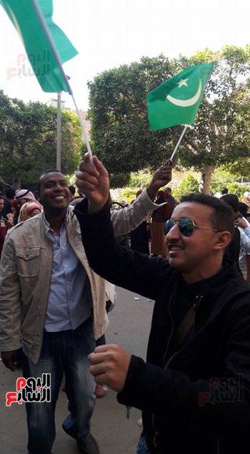 الطلاب الموريتانيون يحتفلون بيوم الجاليات فى طب قصر العينى (7)