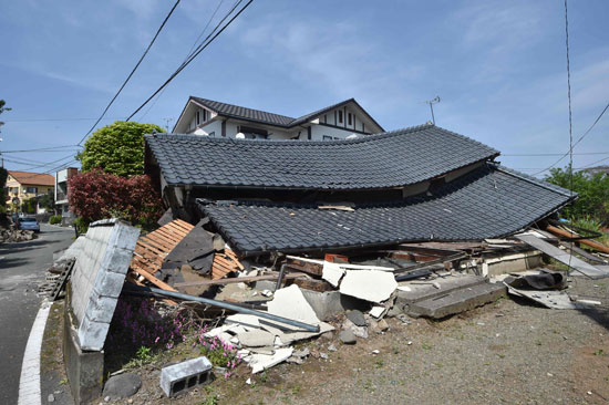 1 (18) زلزال اليابان زلزال جنوب غرب اليابان