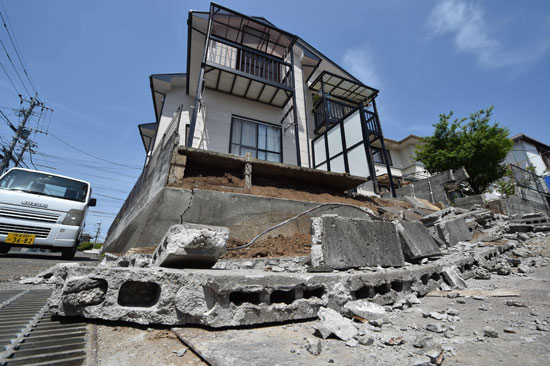 1 (20) زلزال اليابان زلزال جنوب غرب اليابان