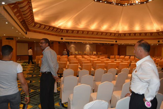  استعدادات مؤتمر الجامعة فى شرم الشيخ (3)