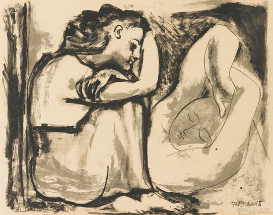 لوحات لبيكاسو فى مزاد سوثبى 20 أبريل  (7)