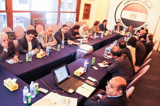 اجتماع المكتب السياسى لائتلاف دعم مصر (4)