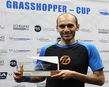 مروان الشوربجى يتويج بلقب بطولة جراسهوبر للإسكواش (2)