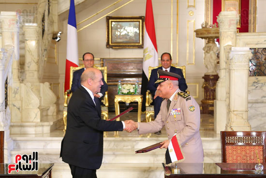 الاتفاقيات بين فرنسا ومصر بحضور السيسى وهولاند (3)