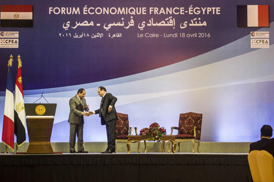 زياره الرئيس الفرنسى لمصر (6)