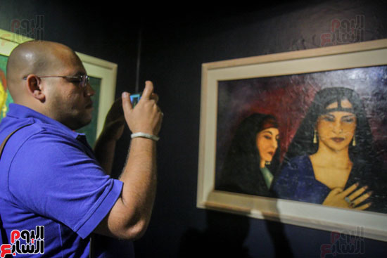 النحات القذافى حسن يشارك بمعرضرباعياتبأعمال فنية تعبر عن الحرية (11)