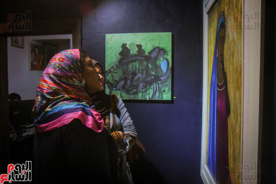 النحات القذافى حسن يشارك بمعرضرباعياتبأعمال فنية تعبر عن الحرية (16)