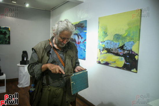 النحات القذافى حسن يشارك بمعرضرباعياتبأعمال فنية تعبر عن الحرية (2)
