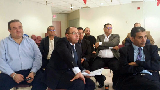 وزيرة الهجرة تلتقى أطباء مصريين بكندا (4)