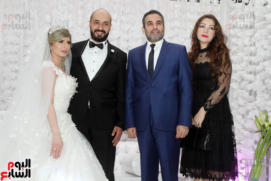 سعد الصغير يحيى حفل زفاف ناريمان وأحمد (5)