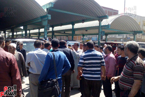 إضراب سائقى دمنهور (2)